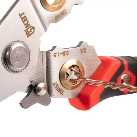 Многофункциональный стриппер КВТ WSS-02 для снятия изоляции с проводов 0.5–6.0 мм (102399) купить в Перми