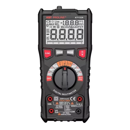 Мультиметр цифровой КВТ KT 132А с True RMS (91917) купить в Перми