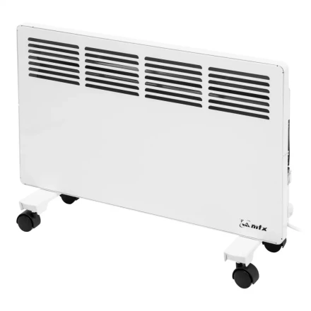 Конвектор электрический КМ-2000.2, 230 В, 2000 Вт, X-образный нагреватель, колеса, термостат // MTX 98126 купить в Перми