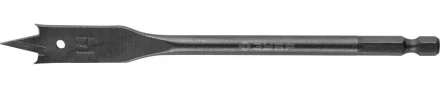 ЗУБР &quot;ЭКСПЕРТ&quot;. Сверло по дереву перьевое, шестигранный хвостовик 1/4&quot; с проточкой, 14х152мм 29503-14 купить в Перми