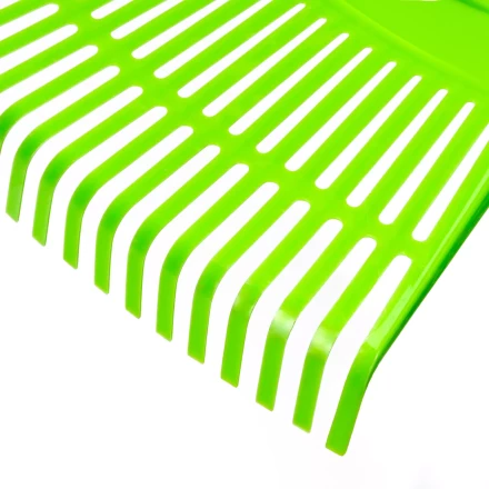 Грабли веерные пластиковые Palisad, 495 х 1680 мм, 23 плоских зуба, алюминиевый черенок, Россия, 61805 купить в Перми