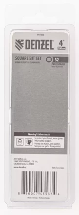 Бита S2x100 мм, 5 шт. Denzel 7711332 купить в Перми