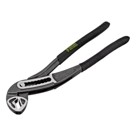 Клещи переставные Denzel 17901, обливные рукоятки, 180 мм купить в Перми