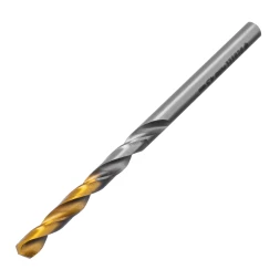 Сверло спиральное по металлу Denzel 4,5 x 80 мм, Р6М5, Golden Tip, 718231