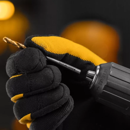 Сверло спиральное по металлу Denzel 4,5 x 80 мм, Р6М5, Golden Tip, 718231 купить в Перми