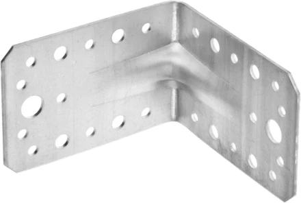 Крепежный угол ЗУБР &quot;МАСТЕР&quot; усиленный, 65х90х90мм, 20шт 310115-65-090 купить в Перми