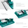 Тиски KRAFTOOL станочные 32715-75 купить в Перми