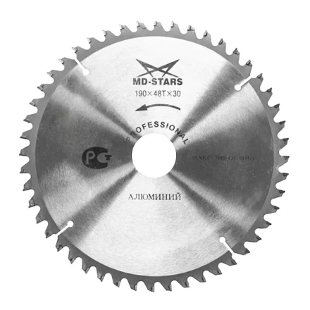 Пильный диск MD-STARS (профессионал) алюминий PPA2168030 купить в Перми