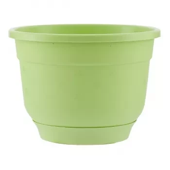 Горшок Флокс с поддоном салатовый 5,5 л PALISAD 69219 купить в Перми
