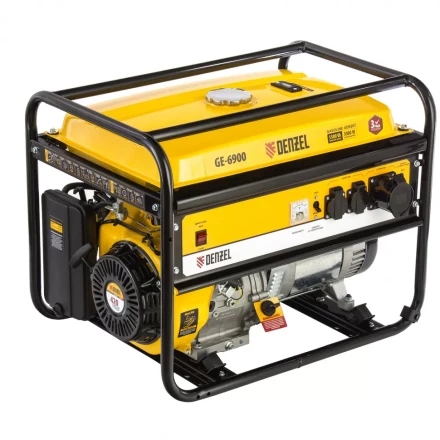 Генератор бензиновый DENZEL GE 6900 94637 купить в Перми