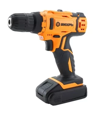 Дрель-шуруповерт аккумуляторная Вихрь ДА-12Л-2КА купить в Перми