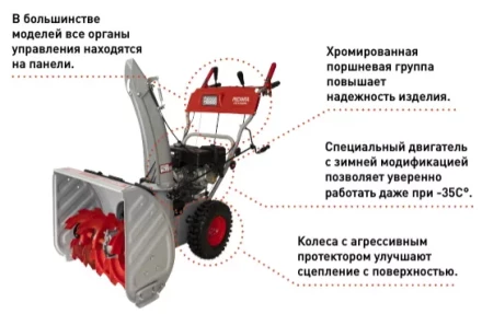 Бензиновые снегоуборщики Ресанта СБ 4100ПФ купить в Перми