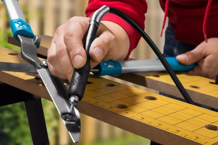 ЗУБР длина - 1 м, цанга 1.6 - 3.2 мм, гибкий вал с цанговым патроном (35944) купить в Перми