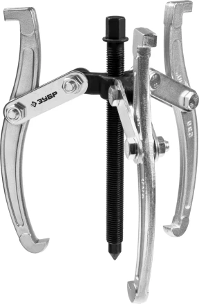 ЗУБР внешний d 40 - 265 мм, внутренний d 70 - 230 мм, шарнирный трехзахватный съемник, Профессионал (43318-205) купить в Перми