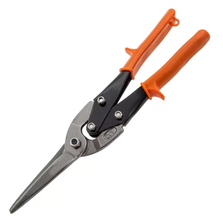 Ножницы по металлу Sparta 783165, удлиненные, 290 мм, пряморежущие, обрезиненные рукоятки купить в Перми