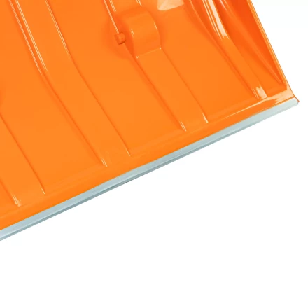 Движок для уборки снега пластиковый, 795х435х1280 мм, стальная рукоятка, усиленный, Сибртех 61669 купить в Перми