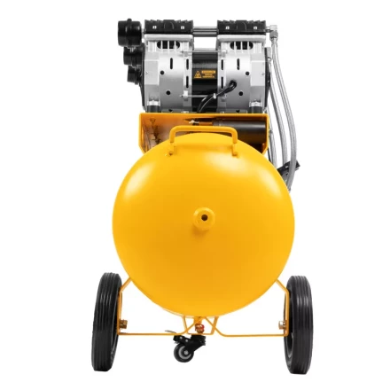 Компрессор безмасляный, малошумный DLS 1800/100,1800 Вт, 3x600, 100 л, 345 л/мин// Denzel 58028 купить в Перми