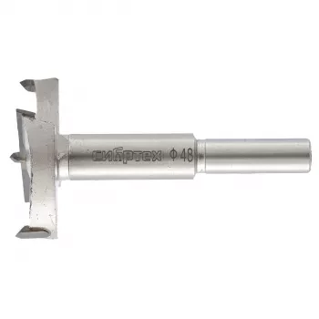 Сверло Форстнера по дереву 48 мм цилиндрический хвостовик СИБРТЕХ 704848 купить в Перми