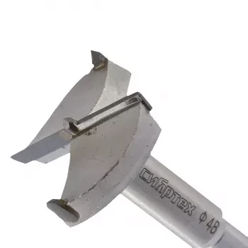 Сверло Форстнера по дереву 48 мм цилиндрический хвостовик СИБРТЕХ 704848 купить в Перми