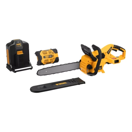 Пила цепная аккумуляторная  бесщет., Denzel RCS 400-62, 400 мм, Li-ion, 62В купить в Перми