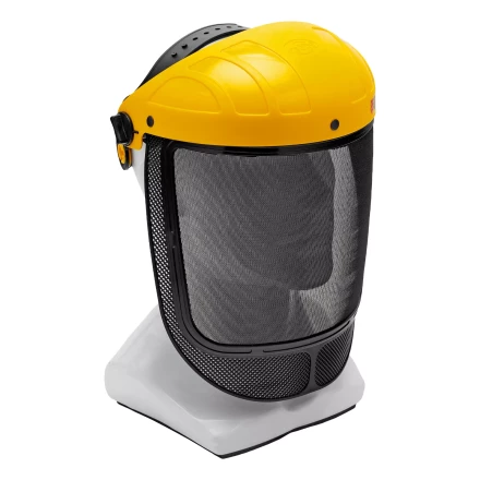 Щиток защитный лицевой с сеткой Denzel &quot;СВОНА&quot; НС-01 &quot;ЛЮКС&quot;, плавная регулировка храповик, 89196 купить в Перми