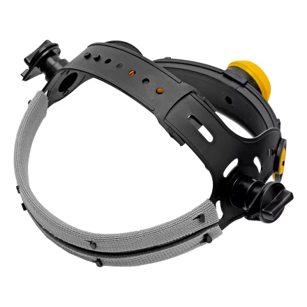 Щиток защитный лицевой с сеткой Denzel &quot;СВОНА&quot; НС-01 &quot;ЛЮКС&quot;, плавная регулировка храповик, 89196 купить в Перми