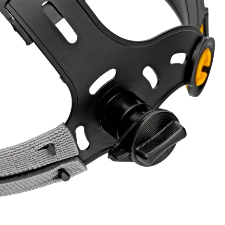 Щиток защитный лицевой с сеткой Denzel &quot;СВОНА&quot; НС-01 &quot;ЛЮКС&quot;, плавная регулировка храповик, 89196 купить в Перми