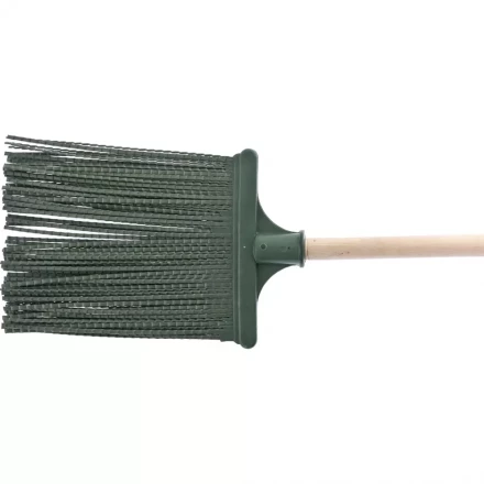 Метла полипропиленовая 195 х 265 мм плоская большая с черенком СИБРТЕХ артикул 63228 купить в Перми