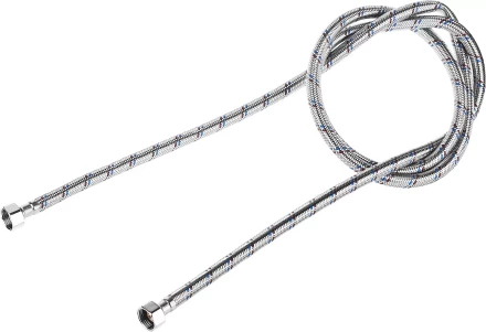 Подводка гибкая ЗУБР для воды, оплетка из нержавеющей стали, г/г 1/2&quot; - 2м 51005-G/G-200 купить в Перми