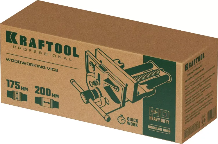 Тиски KRAFTOOL столярные 32719-175 купить в Перми