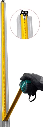 Рулетка со сверхшироким полотном 34127-10 купить в Перми