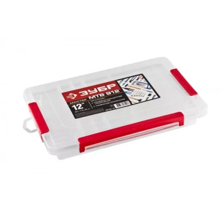 Органайзер ЗУБР &quot;МАСТЕР&quot; для крепежа и принадлежностей, 297х175х45мм (12&quot;) 38192-12 купить в Перми