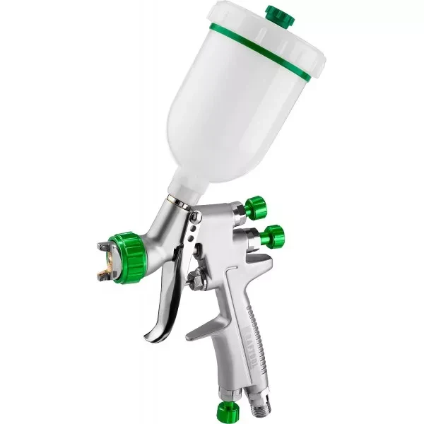 Краскопульт пневматический KRAFTOOL "PRO" Jeta 3000 mini, HVLP, c верхним бачком, 0,8мм 06561-0.8 купить в Перми