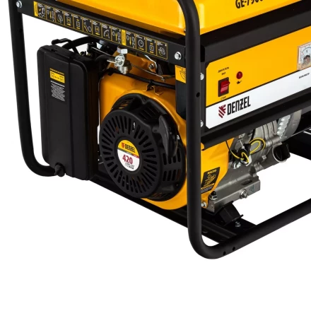 Генератор бензиновый DENZEL GE 7900 94638 купить в Перми