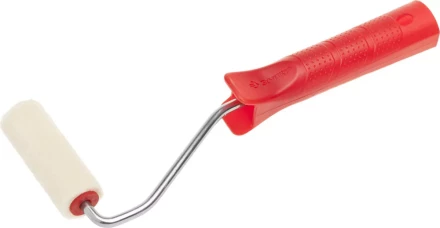 Мини-валик ЗУБР &quot;ЭКСПЕРТ&quot; &quot;ВЕЛЮР&quot;, 100% шерсть, ворс 4мм, ручка 6мм, d=15/70мм 03536-07 купить в Перми