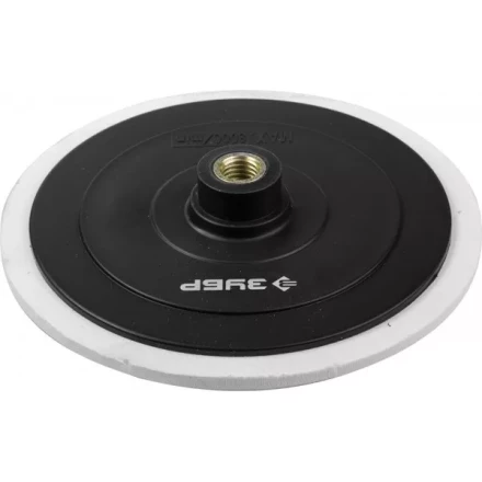 Тарелка опорная ЗУБР "МАСТЕР" пластиковая для полировальной машины на липучке, d 180 мм, М14 35785 купить в Перми