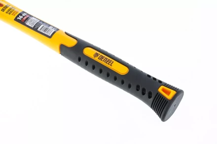 Киянка резиновая, 16 oz, белая резина, фибергласовая рукоятка Denzel 7711196 купить в Перми