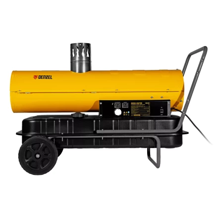 Дизельная тепловая пушка Denzel NHG-30i, 30 кВт, 750 м3/ч, непрямой нагрев, цифровой термостат купить в Перми