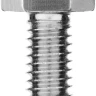 Болт ГОСТ 7798-70, M6 x 25 мм, 7 шт, кл. пр. 5.8, оцинкованный, ЗУБР 303086-06-025 купить в Перми