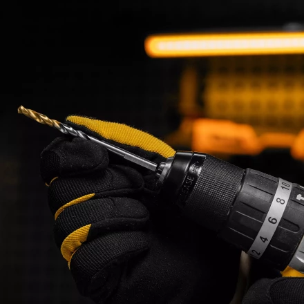 Сверло спиральное по металлу Denzel 5,5 x 93 мм, Р6М5, Golden Tip 718234 купить в Перми