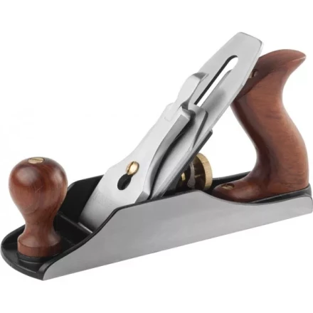 Рубанок KRAFTOOL Premium серии &quot;PRO&quot; металлический, рукоятка – Бубинга, модель &quot;4&quot;, 250х50мм, нож 50мм, лезвие 3мм 18527-25 купить в Перми