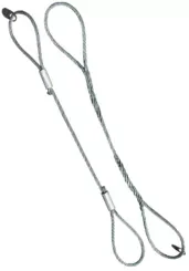 Строп канатный петлевой СКП 0.5 т L=8 м заплет купить в Перми