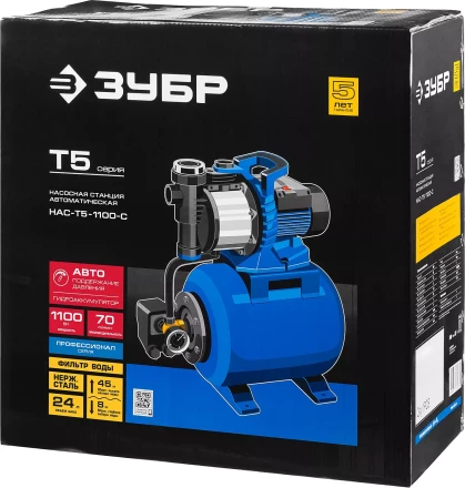 Насосная станция корпус из нержавеющей стали НАС-Т5-1100-С серия ПРОФЕССИОНАЛ купить в Перми