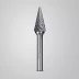 Зубр Твердосплавная борфреза M - конус с острым углом, 12 х 25 мм, угол 25° (28811-12-25) купить в Перми