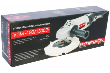 Полировальная шлифмашина Интерскол УПМ-180/1300Э купить в Перми