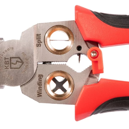 Мультитул-длинногубцы КВТ MT-03т (7 в 1) с функцией снятия изоляции, резки и детектором напряжения (102402) купить в Перми
