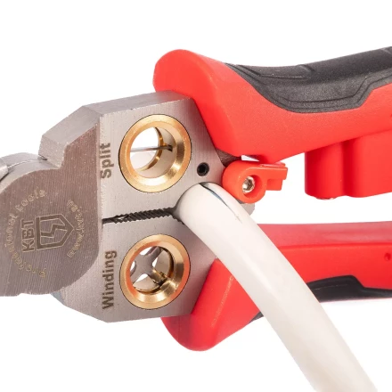 Мультитул-длинногубцы КВТ MT-03т (7 в 1) с функцией снятия изоляции, резки и детектором напряжения (102402) купить в Перми