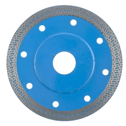 Диск алмазный сплошной 115х22,2 мм тонкий мокрое резание БАРС 73091 купить в Перми