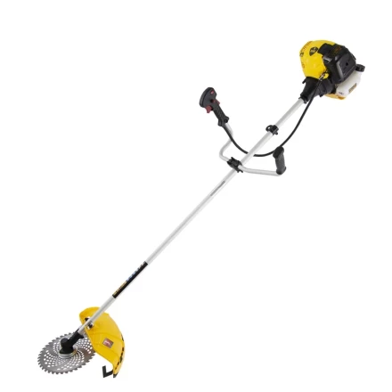 Триммер бензиновый DTL-52, 52 см3, неразъемная штанга, состоит из 2 частей Denzel 96265 купить в Перми