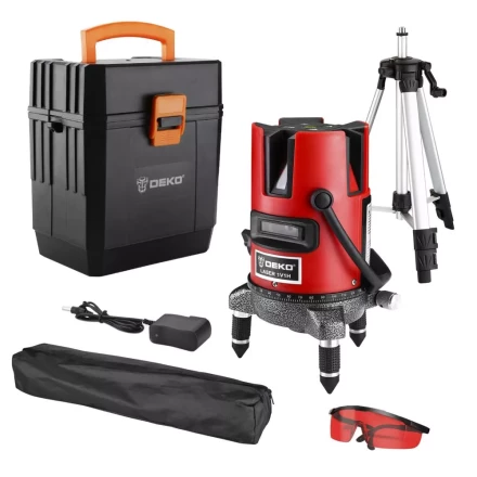 Уровень лазерный DEKO DKLL02RB SET 5, 065-0273 купить в Перми